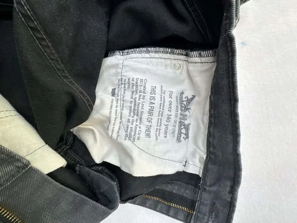 Levi's 541 Athletic Taper Jeans Men's 32x32 Black